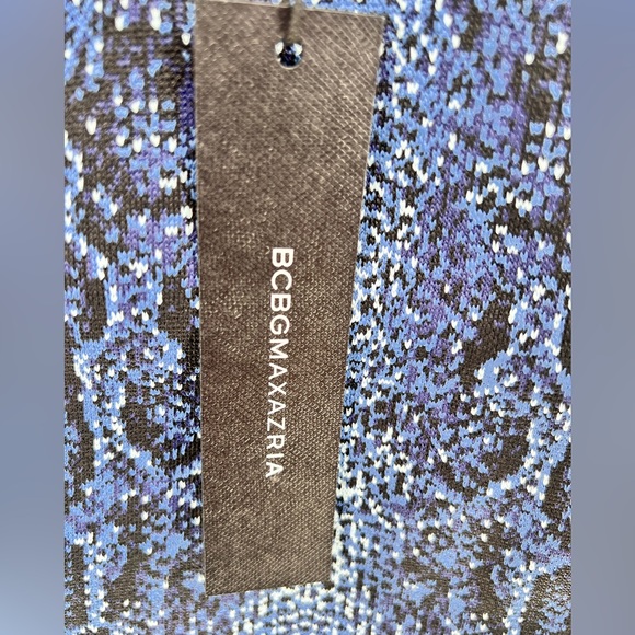 NWT BCBGMaxAzria Snake Skin Print Crop Top - Picture 11 of 12